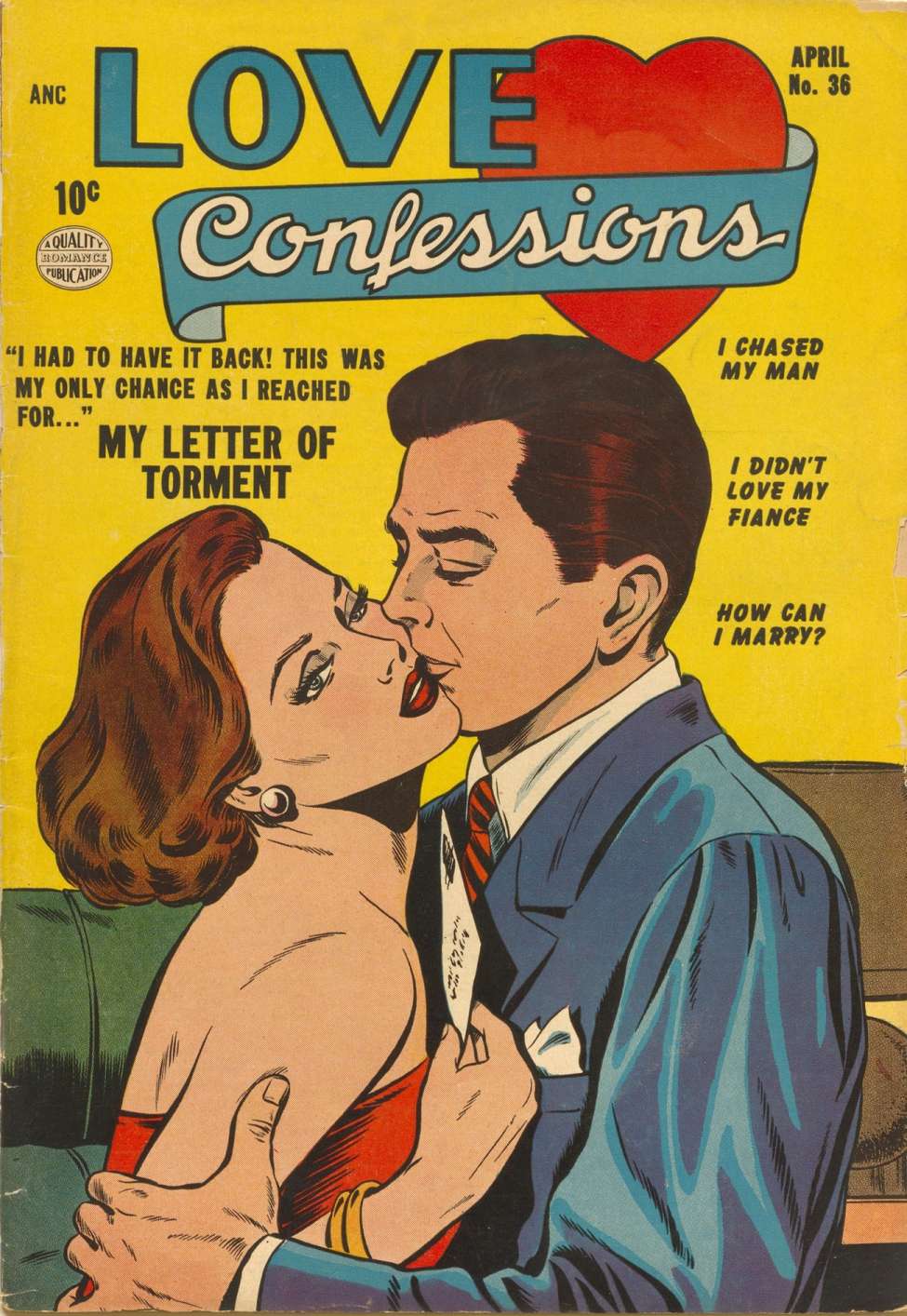 Book Cover For Love Confessions 36 - Version 2
