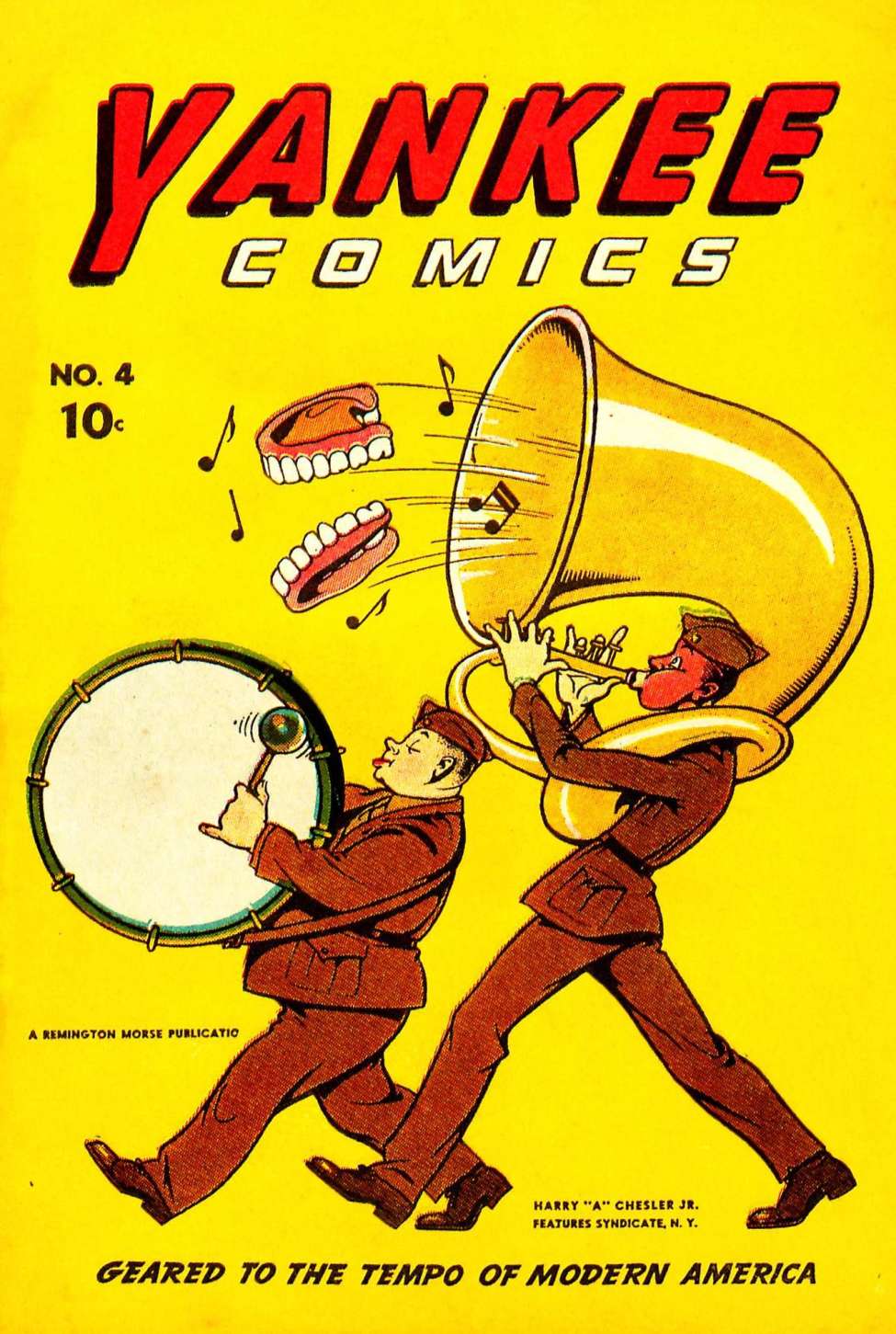 Book Cover For Yankee Comics 4 - Version 2