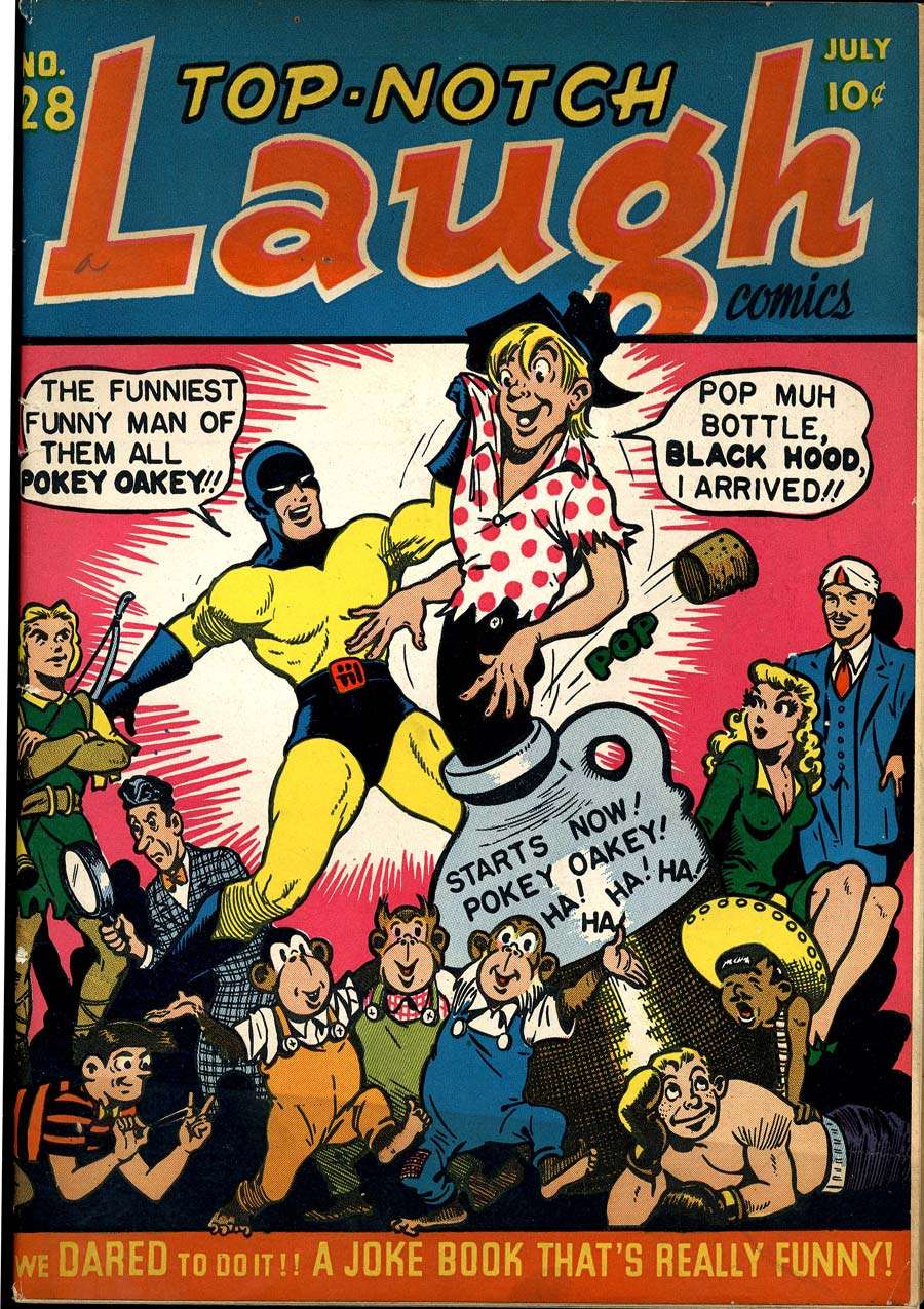 Comic Book Cover For Top Notch Laugh Comics 28
