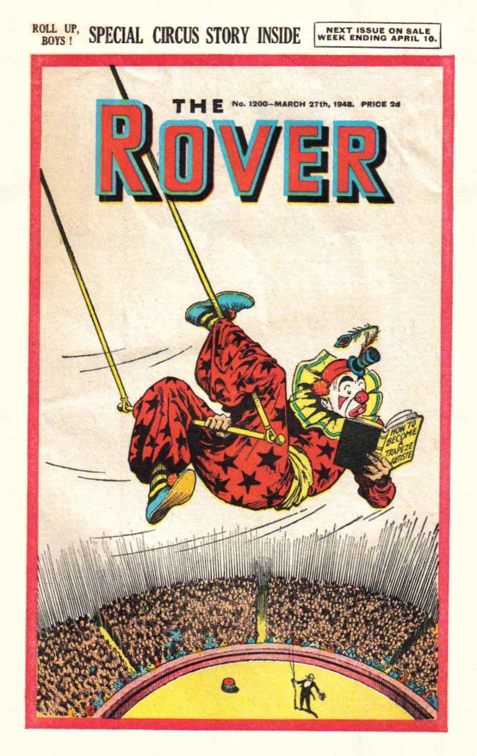 Comic Book Cover For The Rover 1200