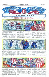 Large Thumbnail For Les Histoires en Images 58 - La Mauviette