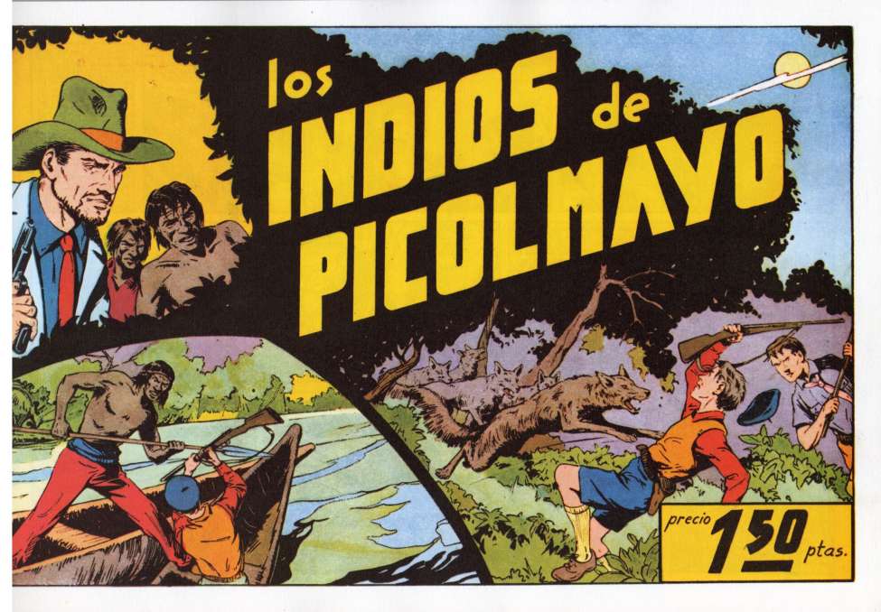 Book Cover For Aventuras de Juan y Luis 8 - Los indios de Picolmayo