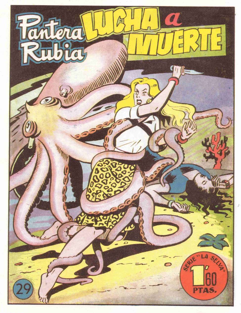 Comic Book Cover For Pantera Rubia 21 - Lucha a Muerte