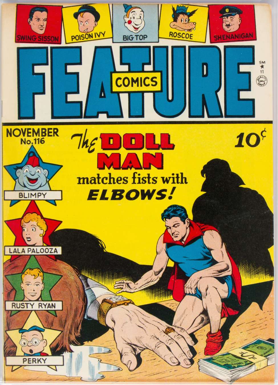 Book Cover For Feature Comics 116