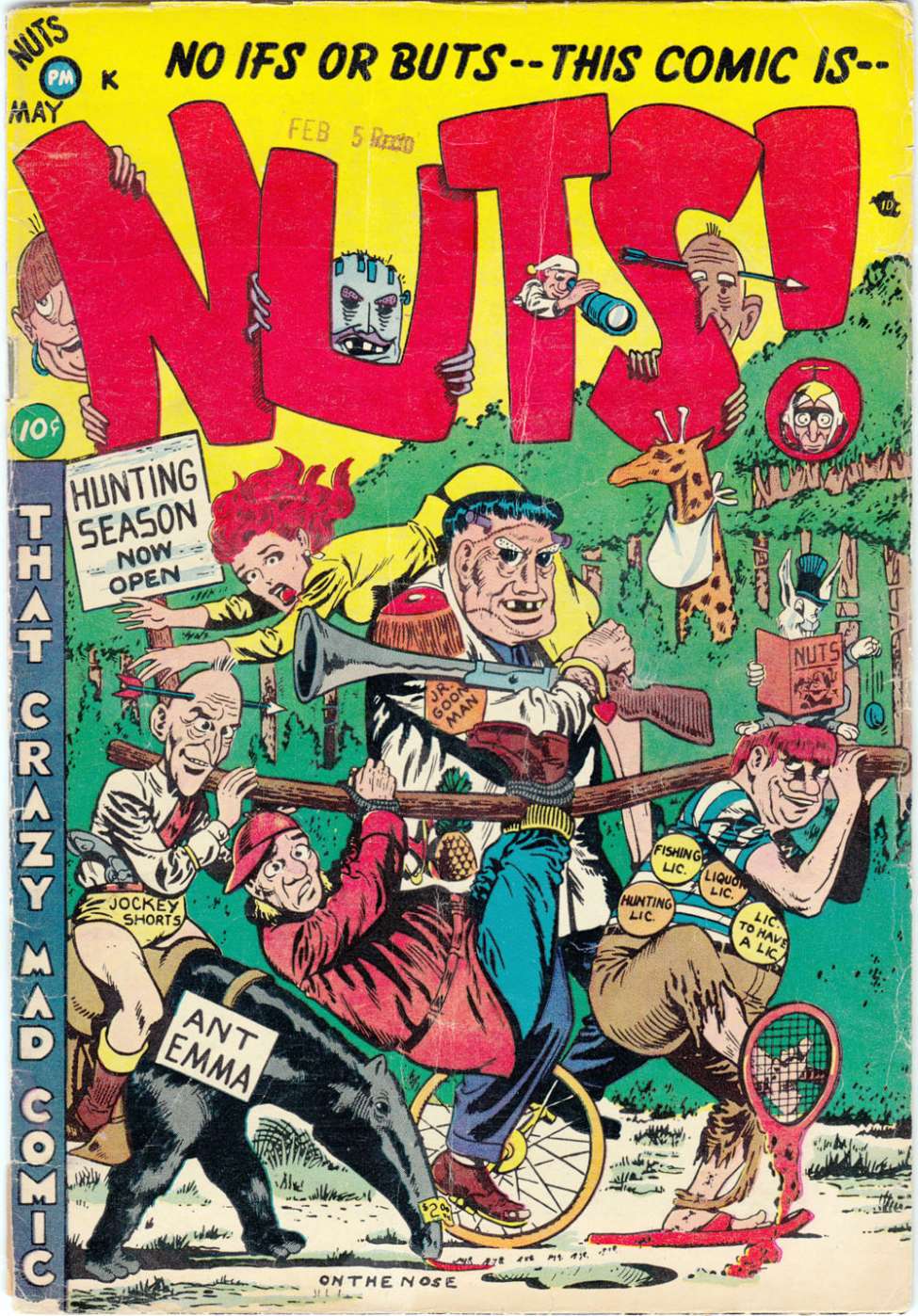 Comic Book Cover For Nuts 2