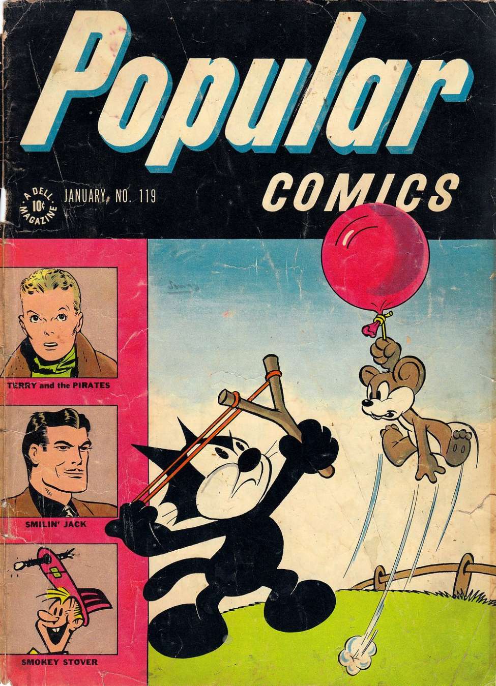 Book Cover For Popular Comics 119