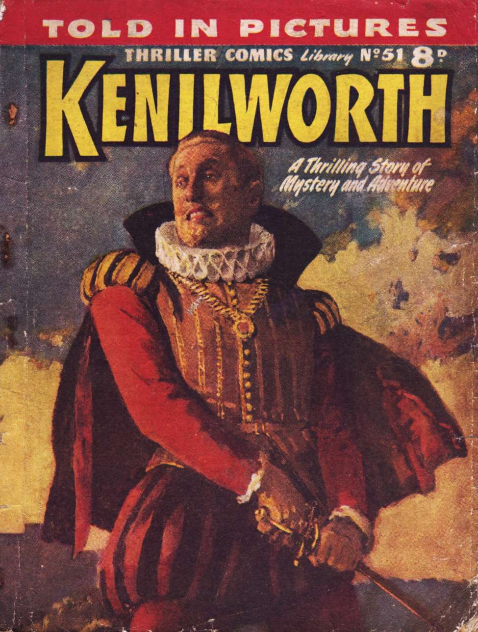 Comic Book Cover For Thriller Comics Library 51 - Kenilworth