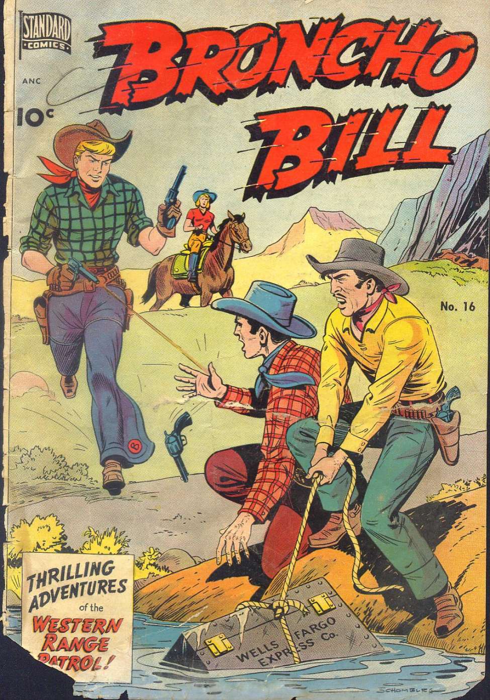 Comic Book Cover For Broncho Bill 16