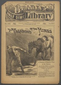 Large Thumbnail For Beadle's Half Dime Library 602 - Vagabond of the Mines