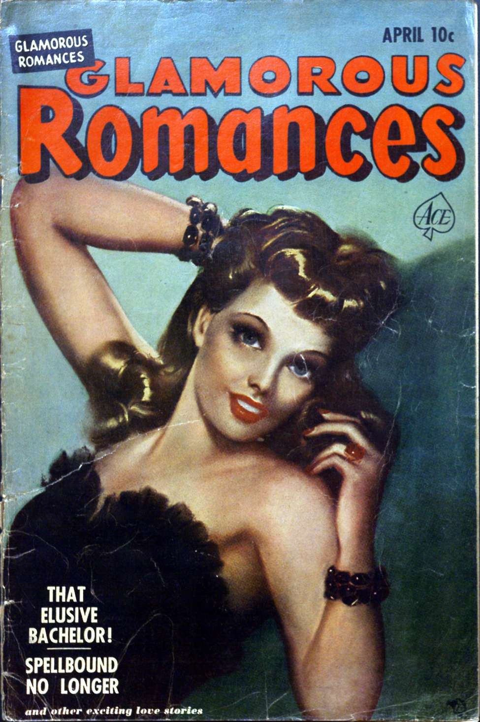 Comic Book Cover For Glamorous Romances 60