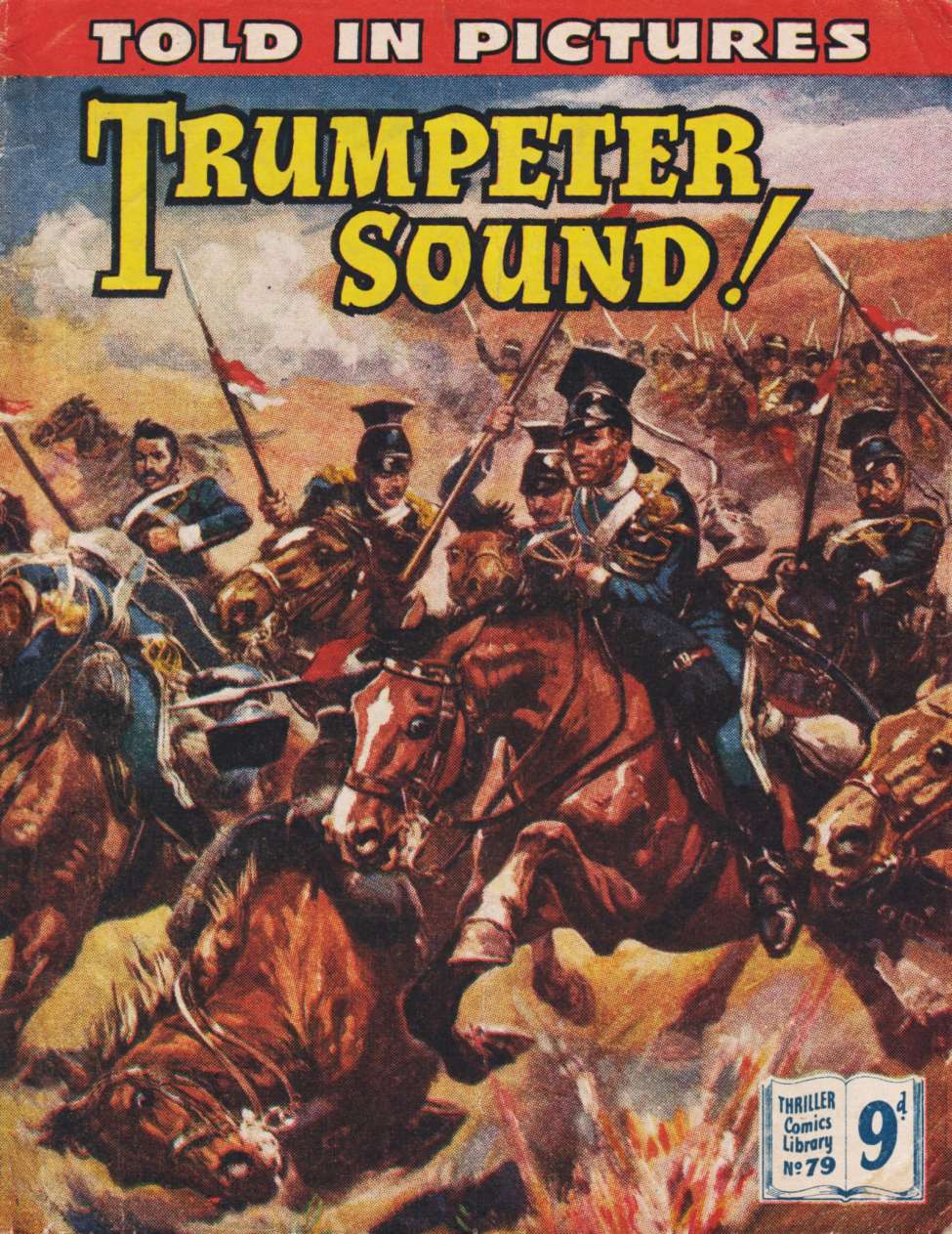 Book Cover For Thriller Comics Library 79 - Trumpeter Sound