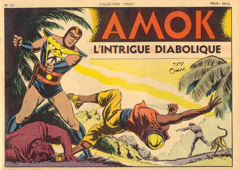 Comic Book Cover For Amok 12 - L'intrigue Diabolique