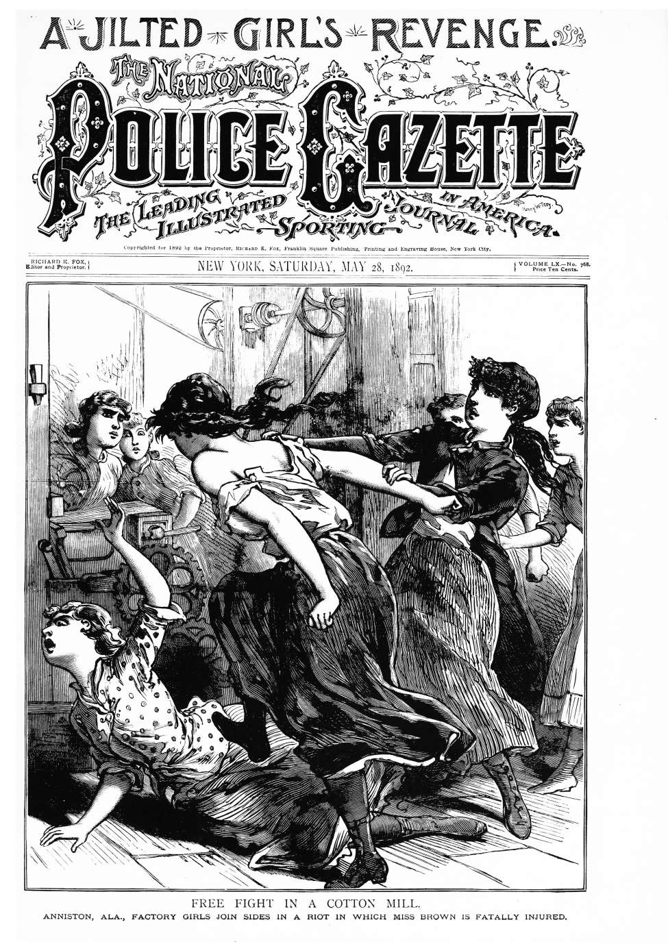 Book Cover For National Police Gazette v60 768