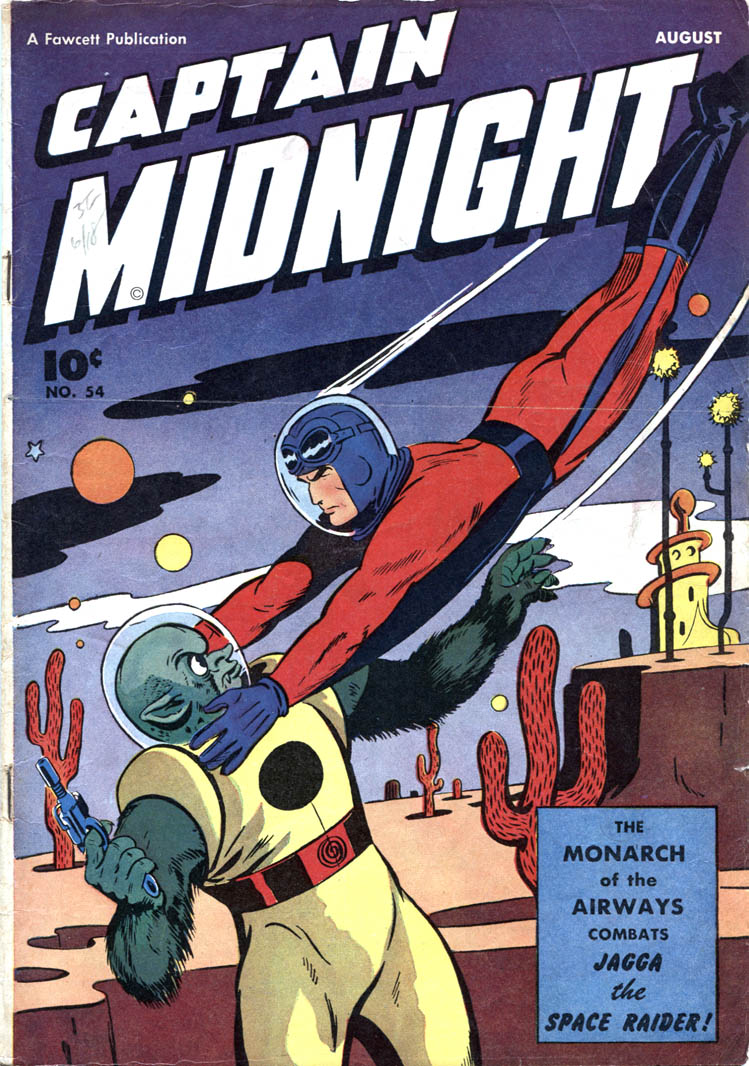 Book Cover For Captain Midnight 54