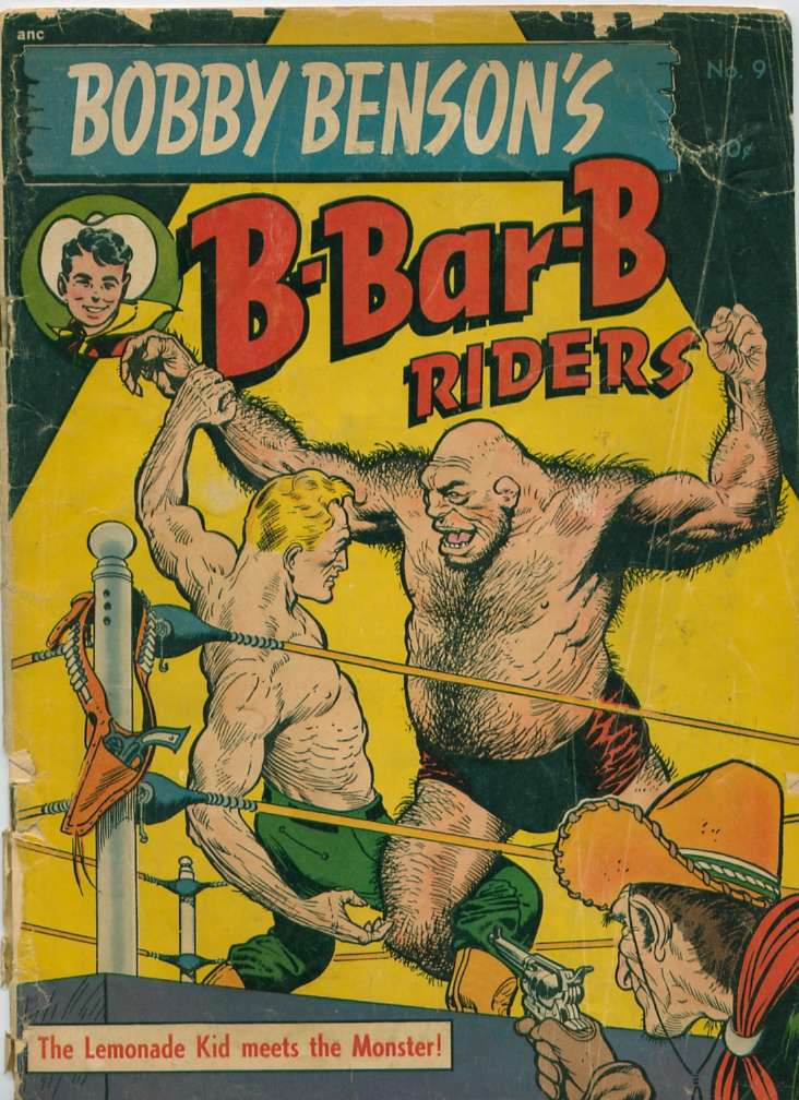 Comic Book Cover For Bobby Benson's B-Bar-B Riders 9