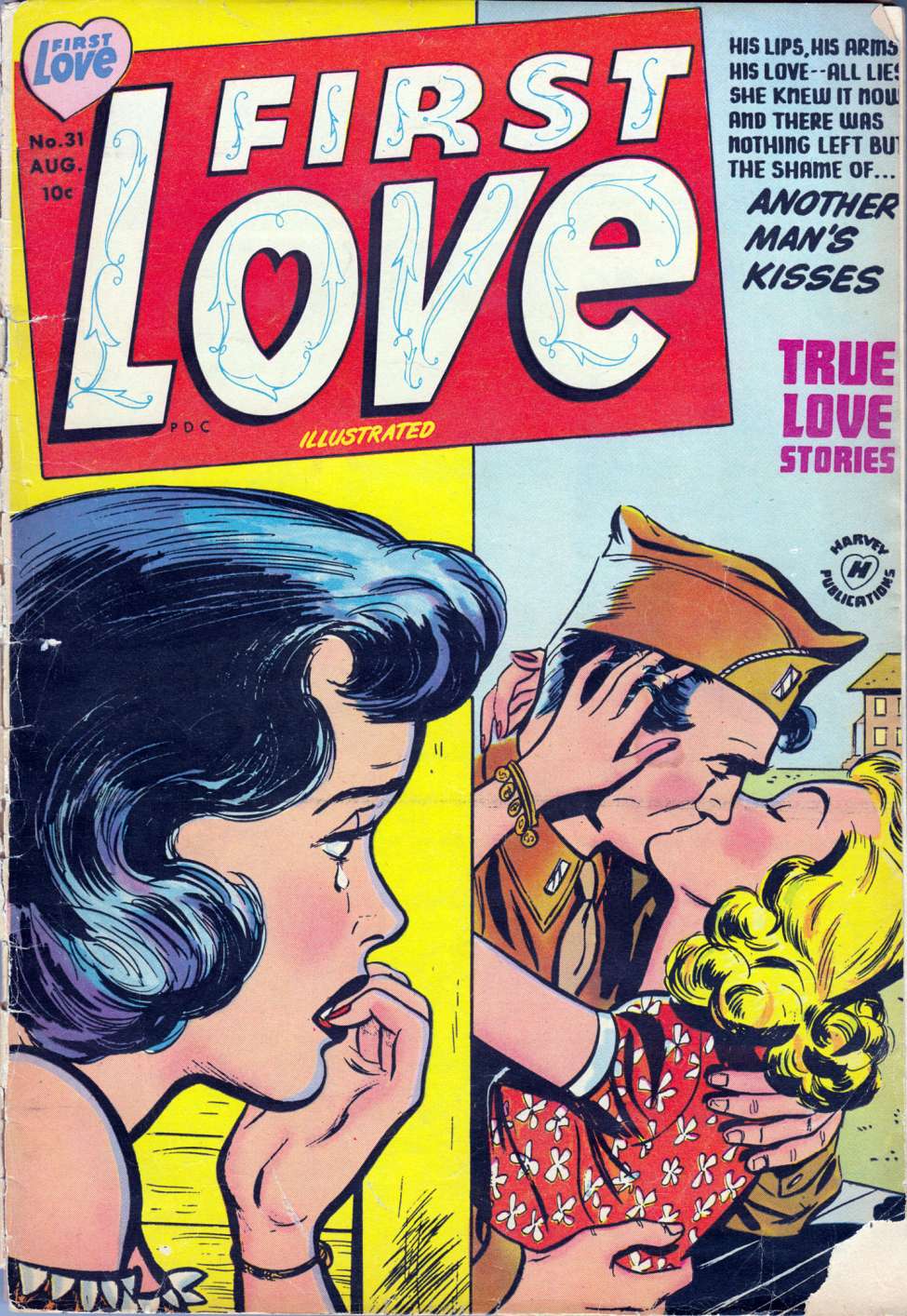 Comic Book Cover For First Love Illustrated 31