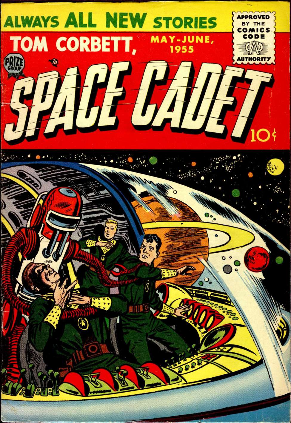 Book Cover For Tom Corbett, Space Cadet v2 1