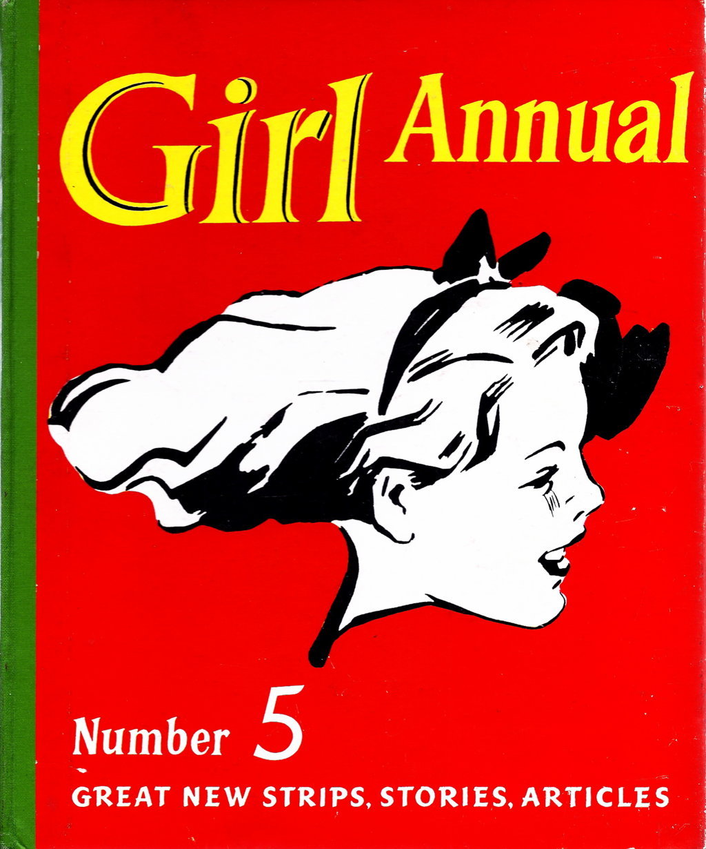 Book Cover For Girl Annual 5
