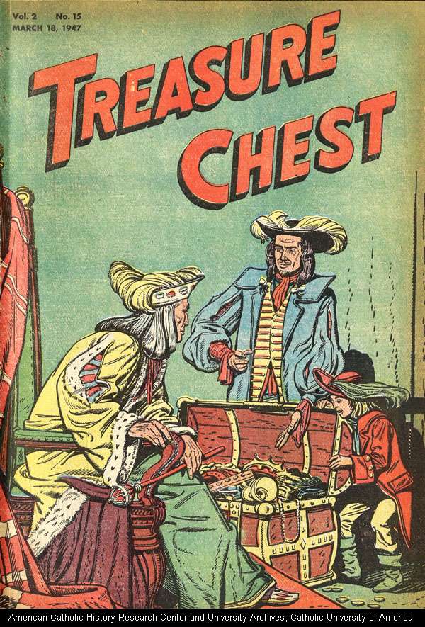 Comic Book Cover For Treasure Chest of Fun and Fact v2 15