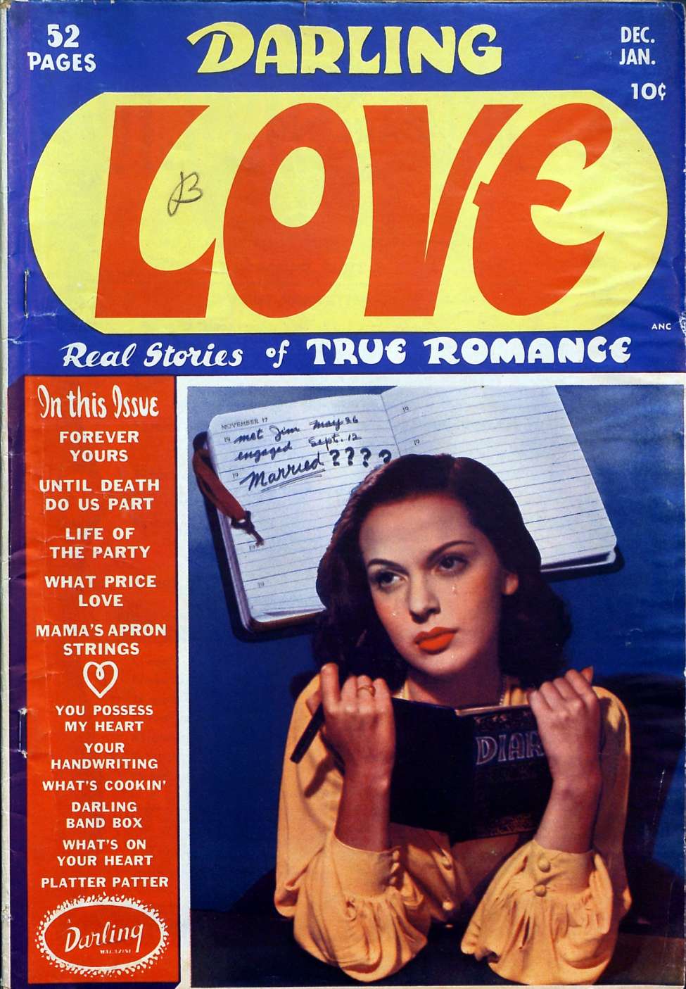 Comic Book Cover For Darling Love 2 (alt) - Version 2