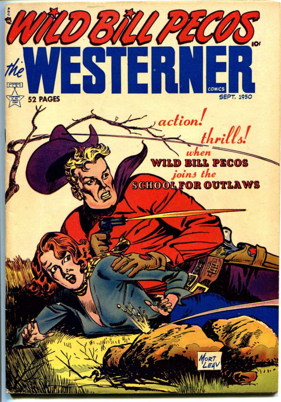 Comic Book Cover For The Westerner 28