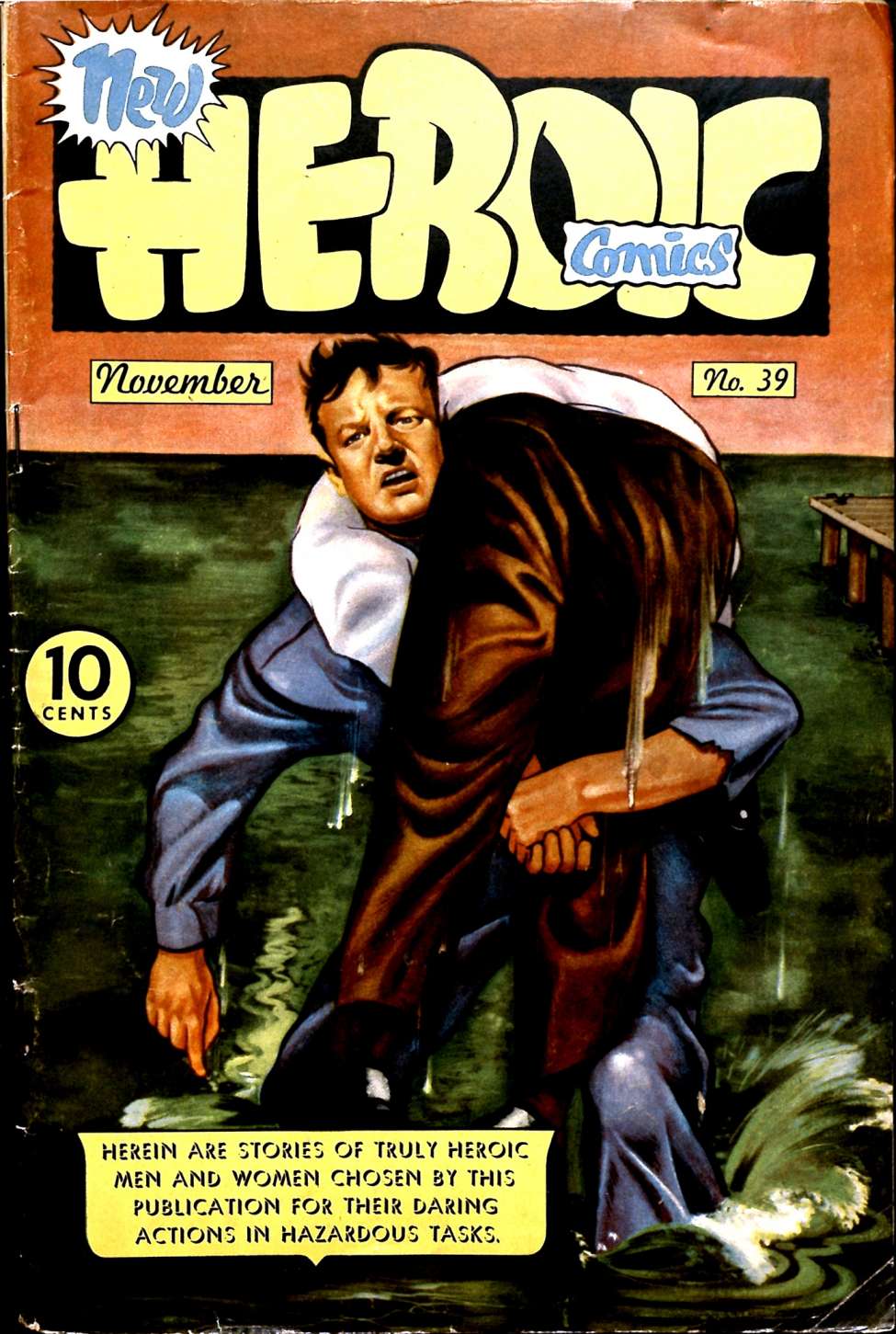 Book Cover For Heroic Comics 39
