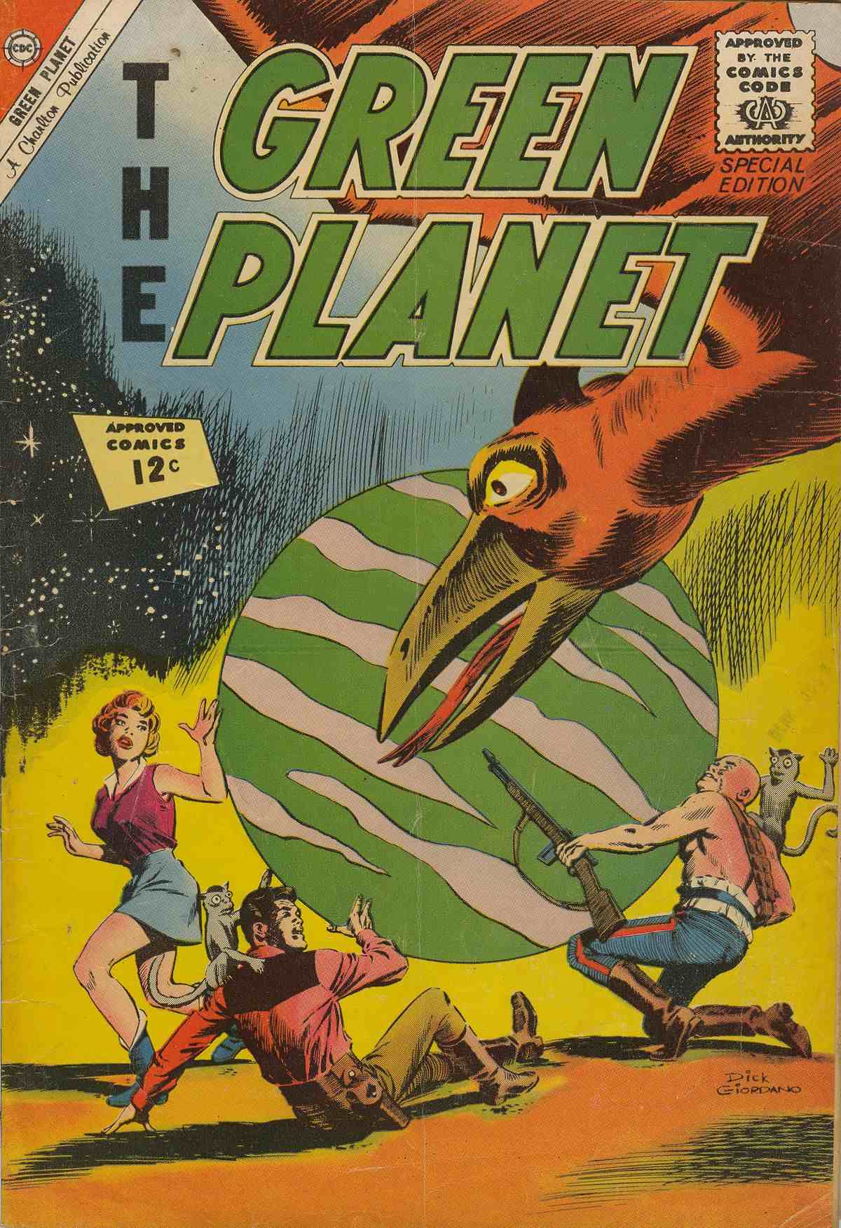 Book Cover For Green Planet 1