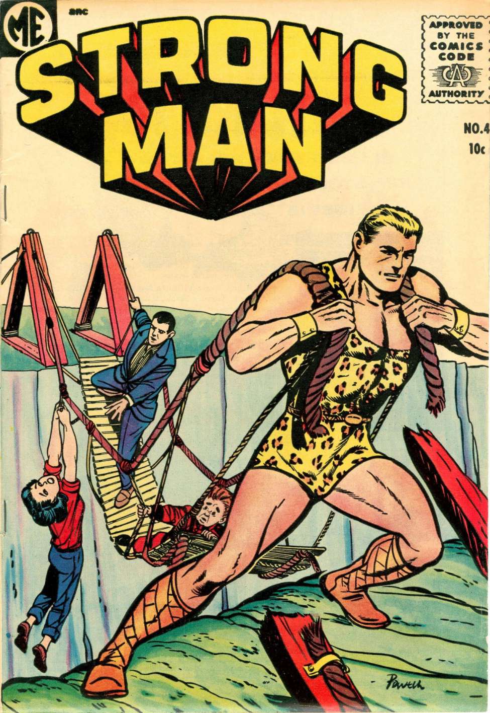 Comic Book Cover For Strongman 4 - Version 2