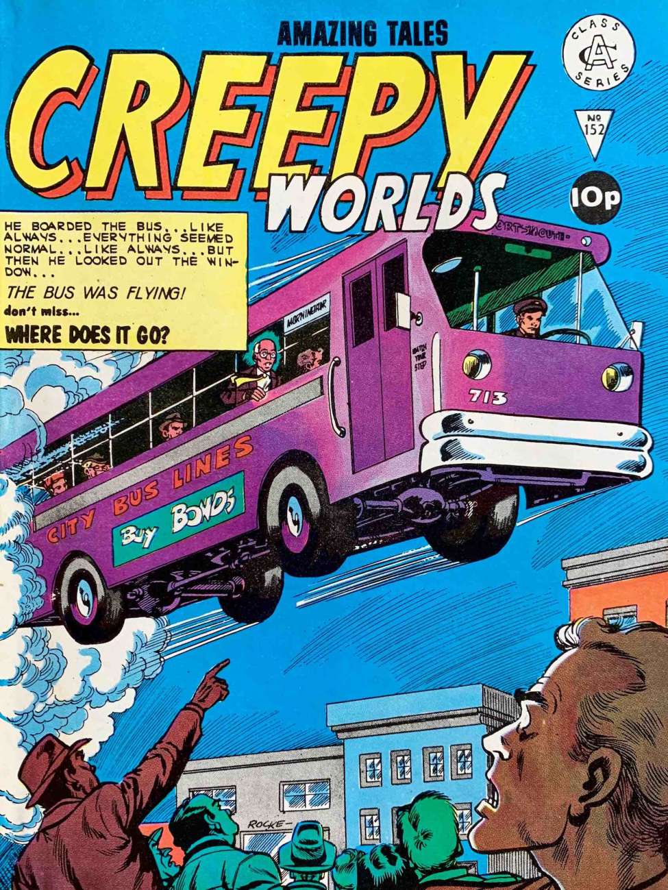 Book Cover For Creepy Worlds 152