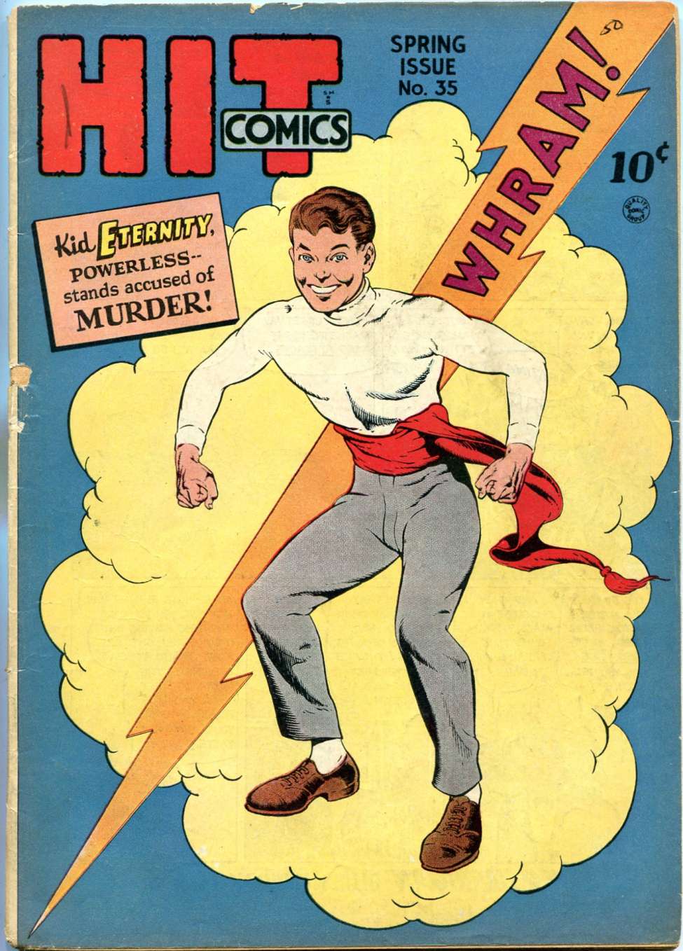 Comic Book Cover For Hit Comics 35