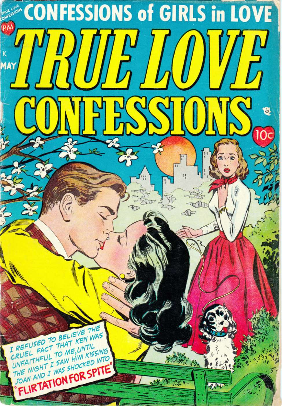 Comic Book Cover For True Love Confessions 1