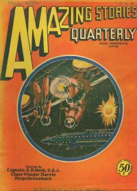 Large Thumbnail For Amazing Stories Quarterly v2 1 - Ralph 124C41+ - Hugo Gernsback