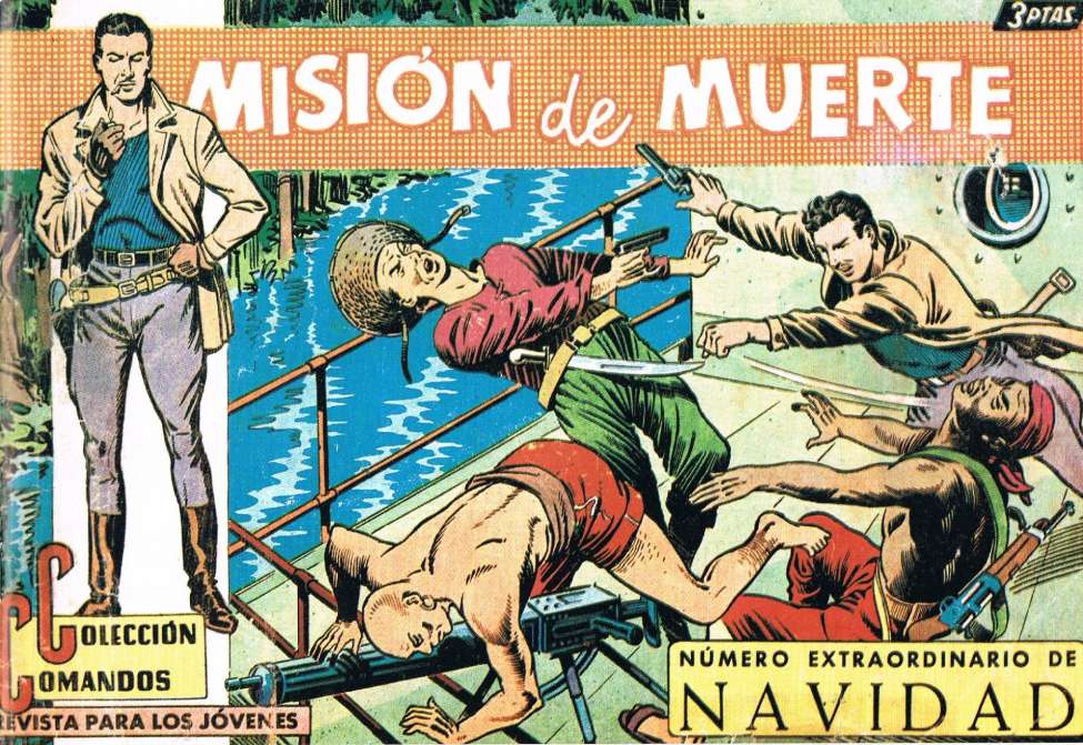 Book Cover For Colección Comandos 73 - Roy Clark 1 - Mision de Muerte