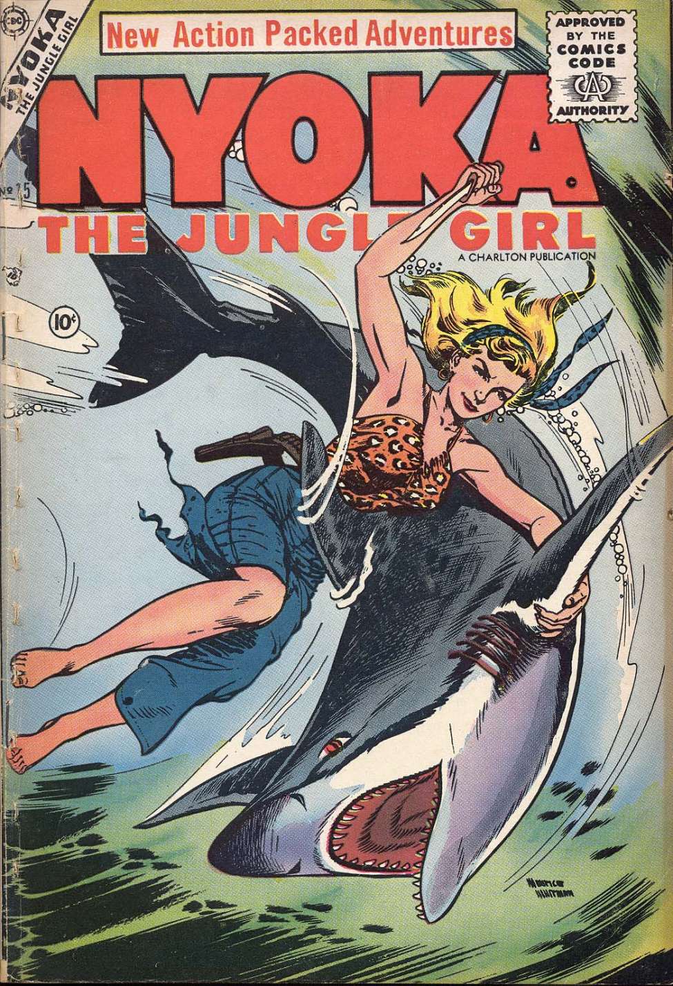 Comic Book Cover For Nyoka the Jungle Girl 15