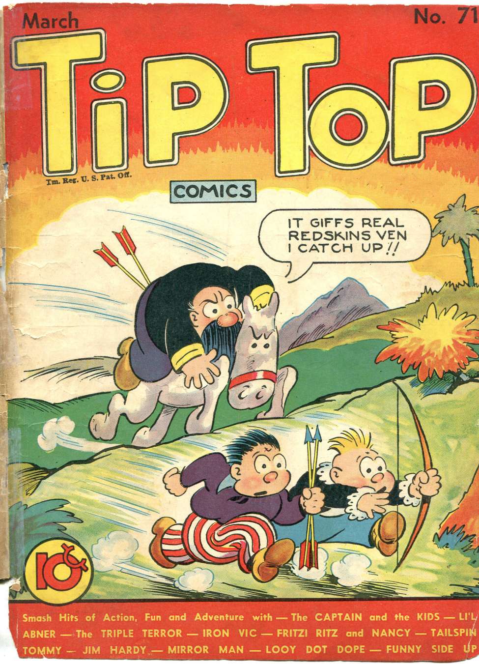 Comic Book Cover For Tip Top Comics 71