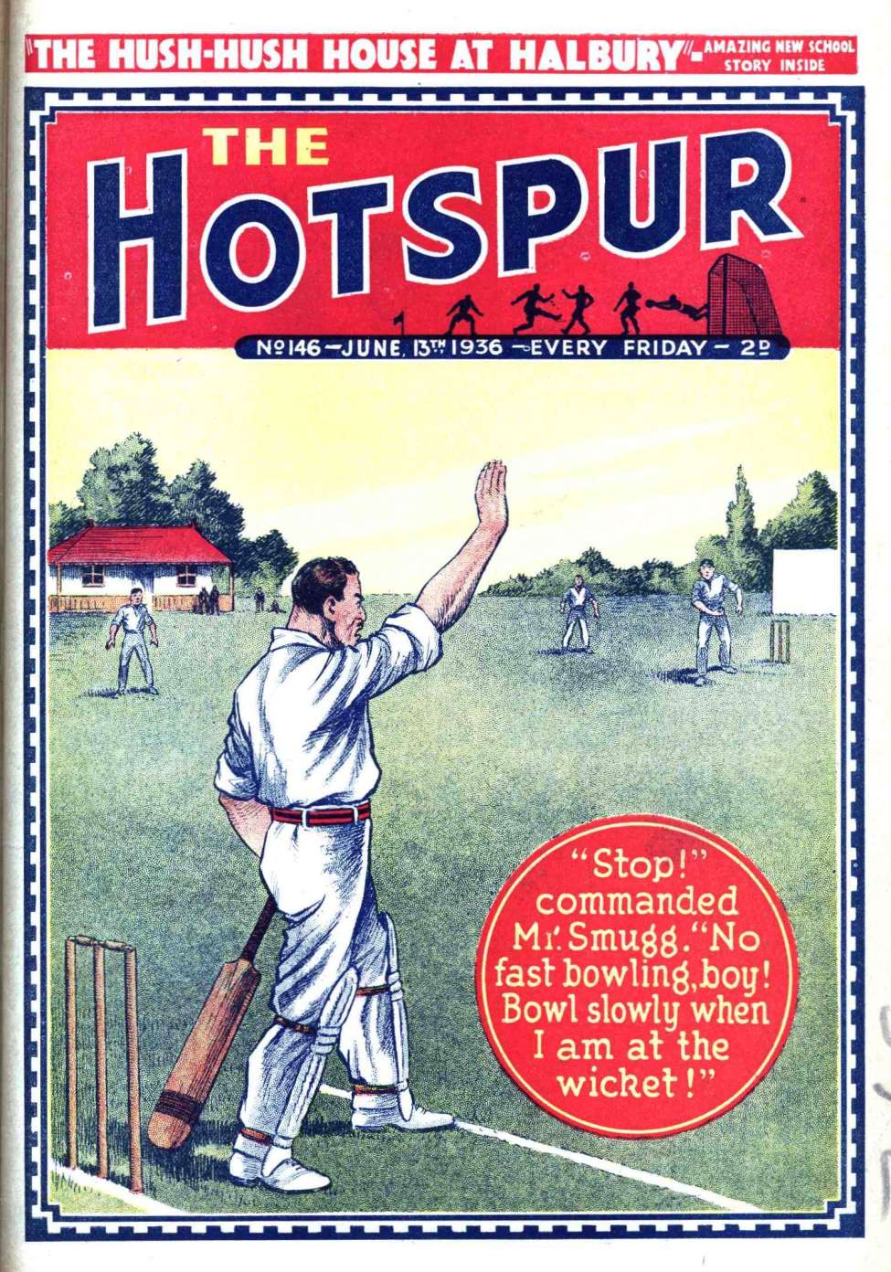 Book Cover For The Hotspur 146