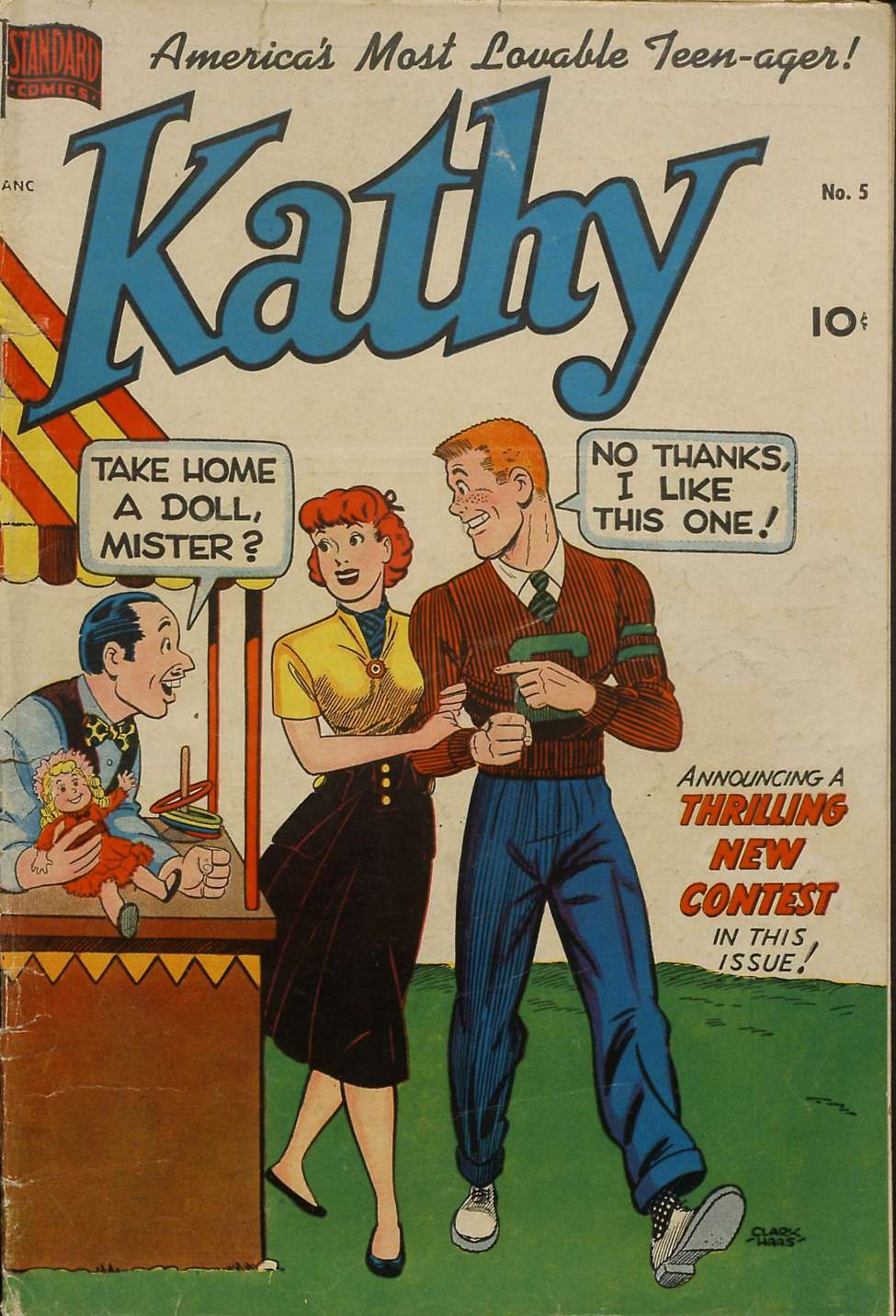 Comic Book Cover For Kathy 5