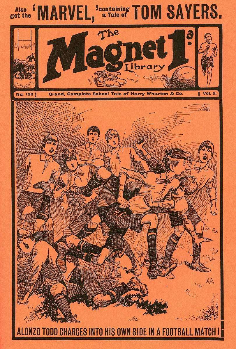 Comic Book Cover For The Magnet 139 - Alonzo's Little Game!