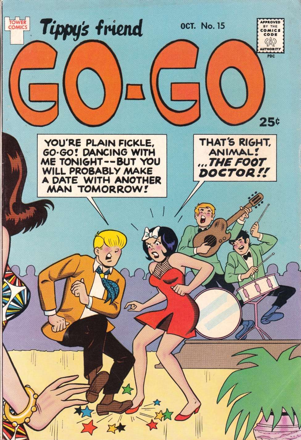 Comic Book Cover For Tippy's Friend Go-Go 15
