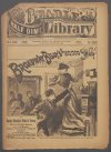 Cover For Beadle's Half Dime Library 849 - Broadway Billy's $100,000 Snap