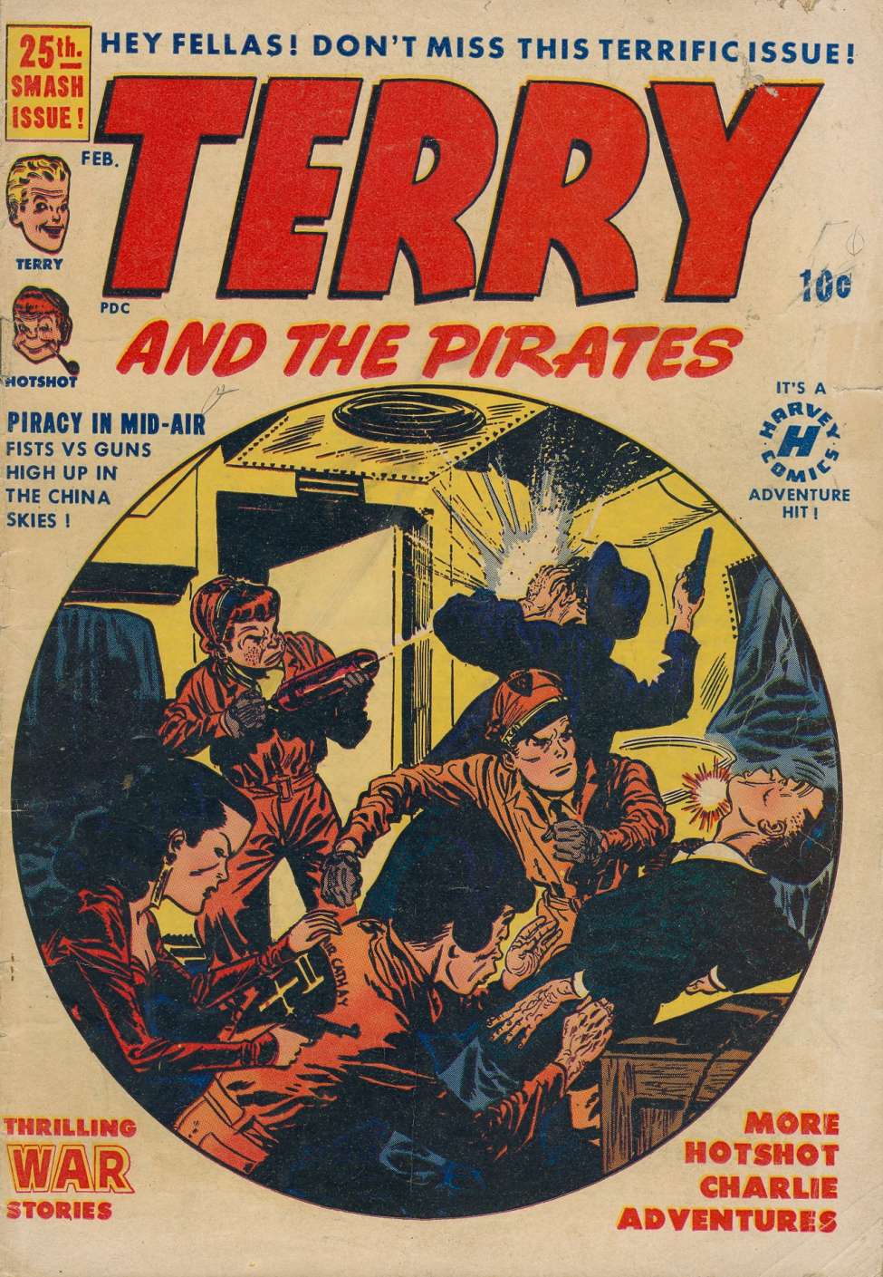 Comic Book Cover For Terry and the Pirates 25