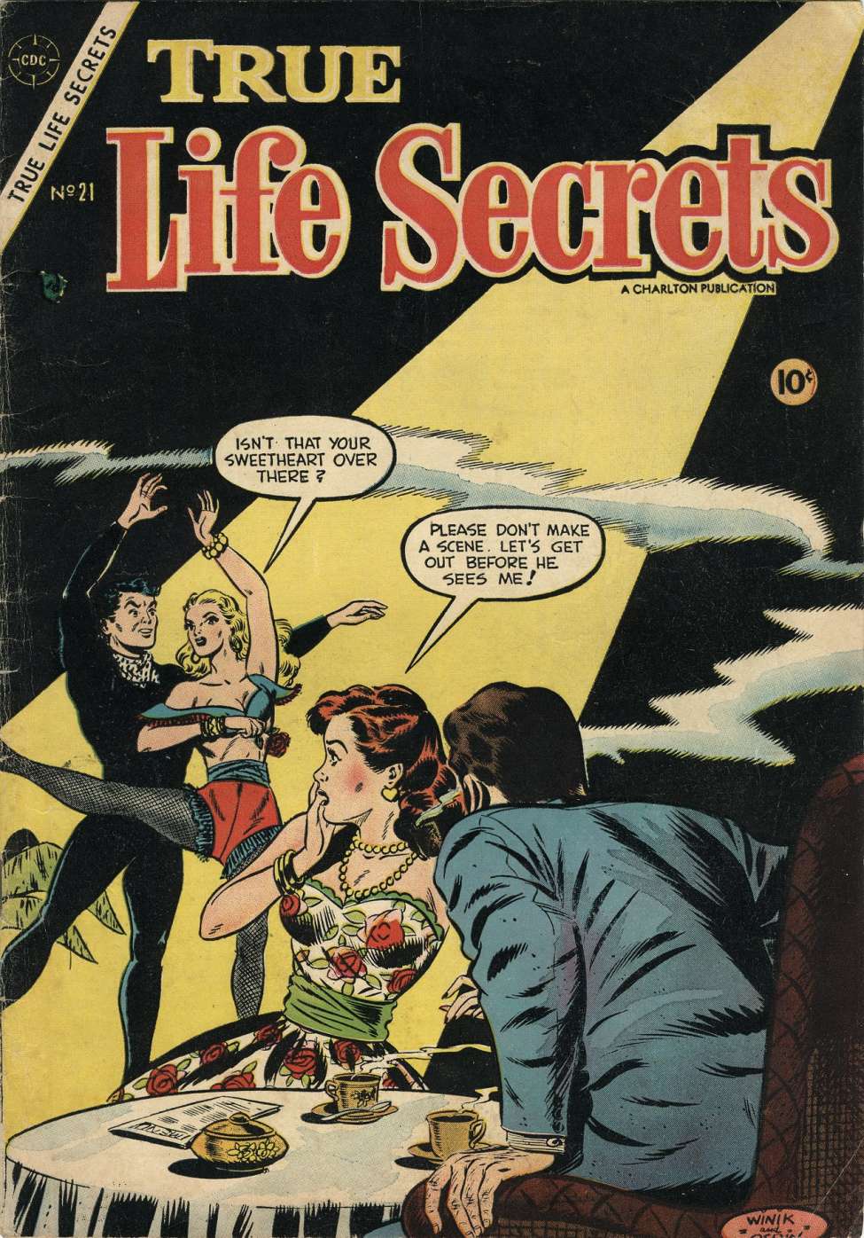 Comic Book Cover For True Life Secrets 21