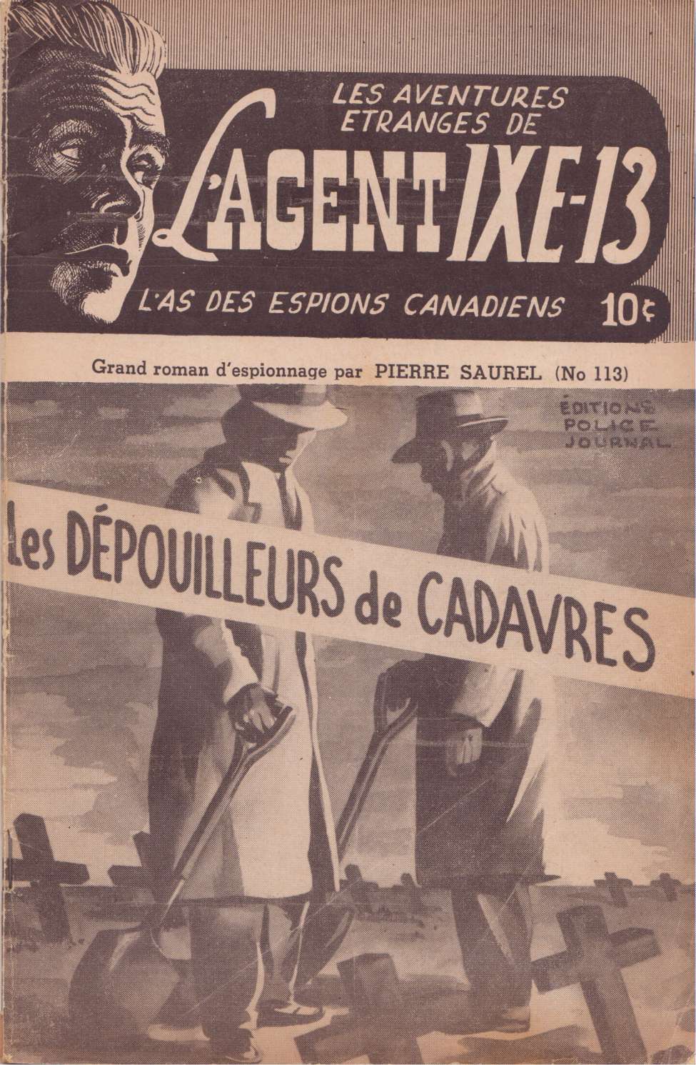 Comic Book Cover For L'Agent IXE-13 v2 113 - Les dépouilleurs de cadavres