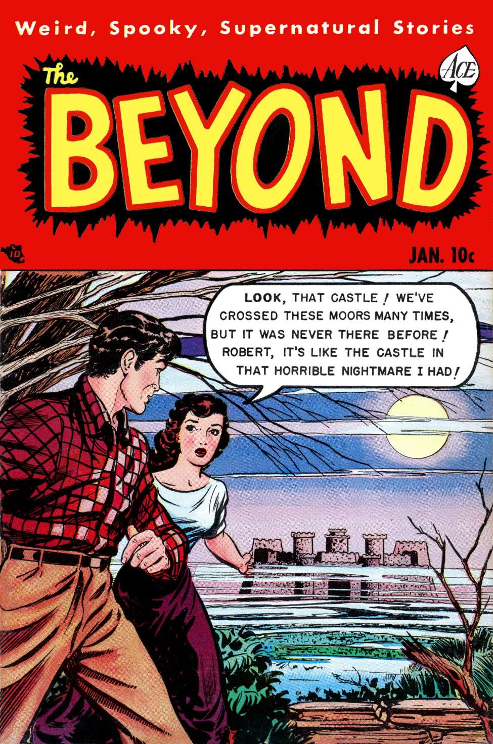 Comic Book Cover For The Beyond 8