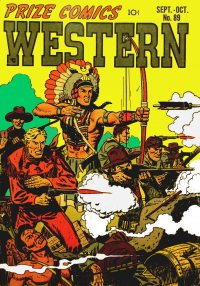 Large Thumbnail For Prize Comics Western 89