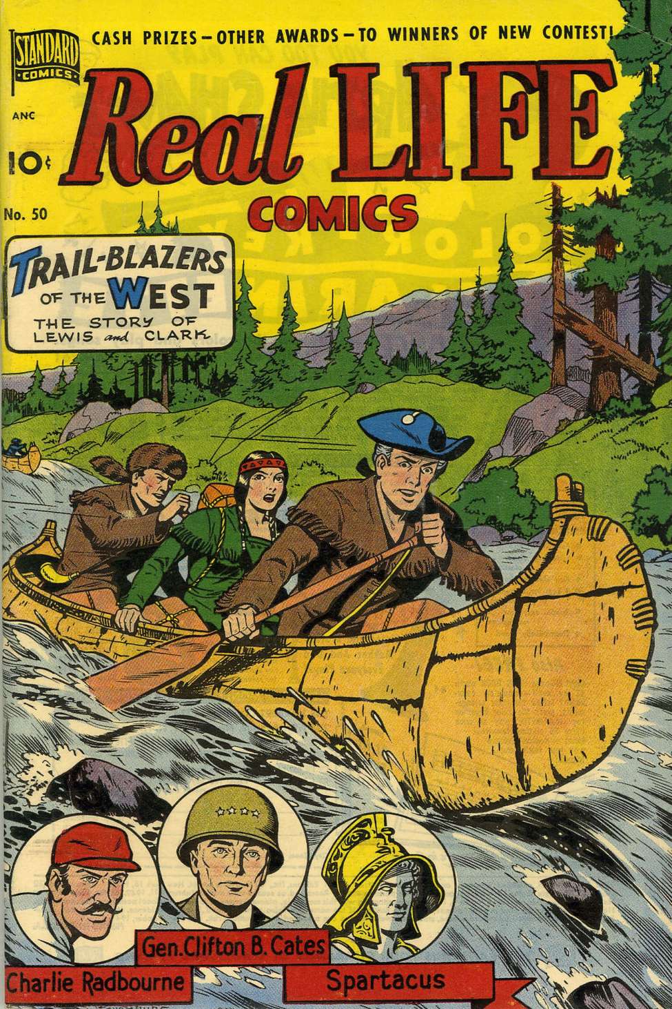 Comic Book Cover For Real Life Comics 50