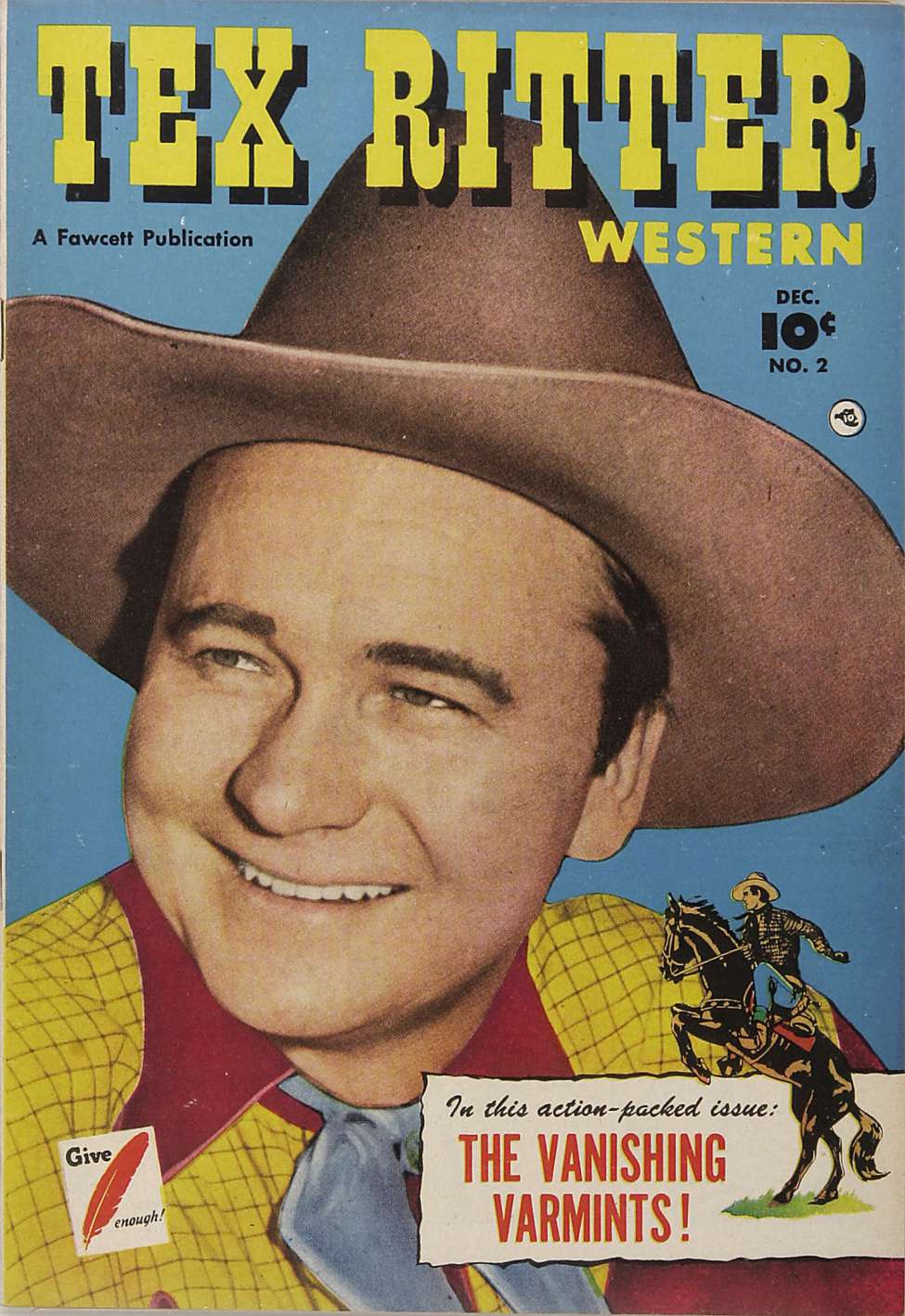 Book Cover For Tex Ritter Western 2