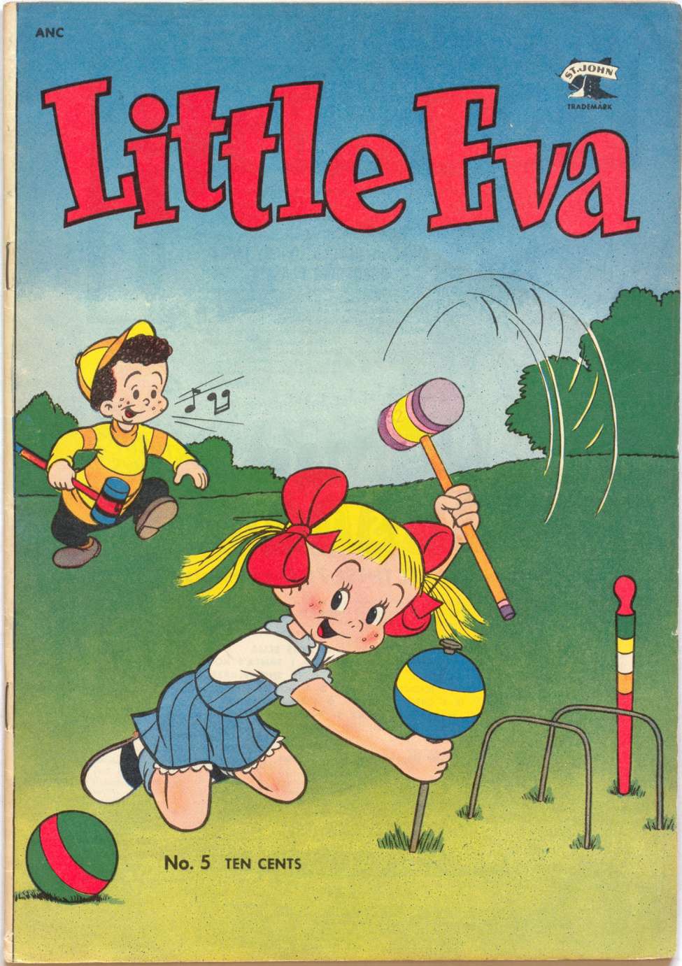 Comic Book Cover For Little Eva 5