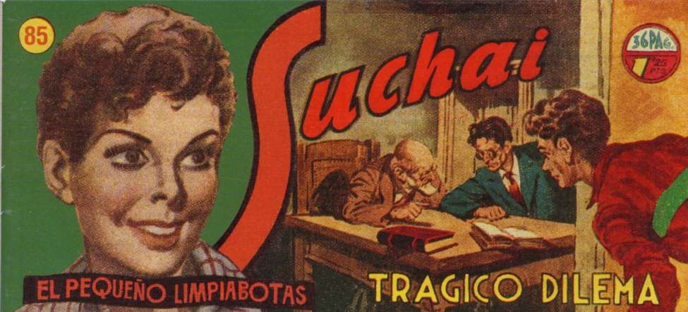 Comic Book Cover For Suchai 85 - Trágico Dilema