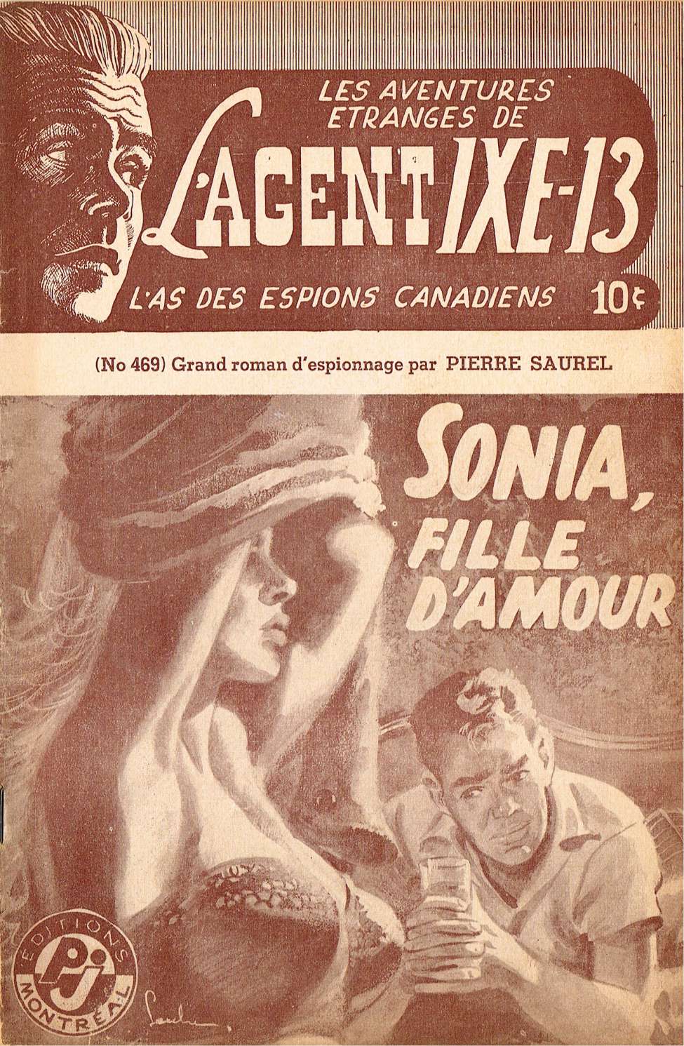 Book Cover For L'Agent IXE-13 v2 469 - Sonia fille d'amour